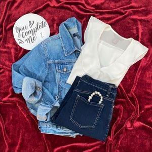 Gloria Vanderbilt Amanda Straight Leg Jeans Size 6